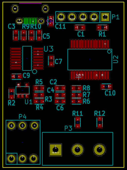 Curve tracer layout