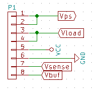 current sensor board pinout