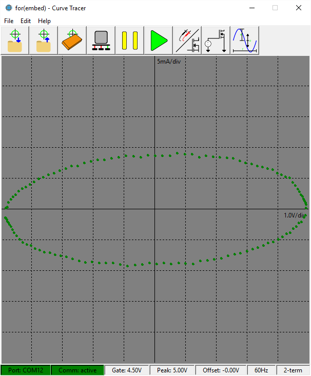 Curve tracer screenshot 4